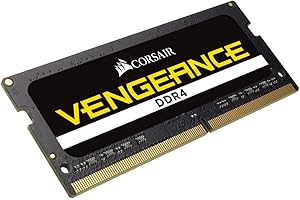Vengeance Performance Memory Kit 8GB (1x8GB) DDR4 3200 CL22 Unbuffered SODIMM Memory for 11th Generation Intel® Core Processo