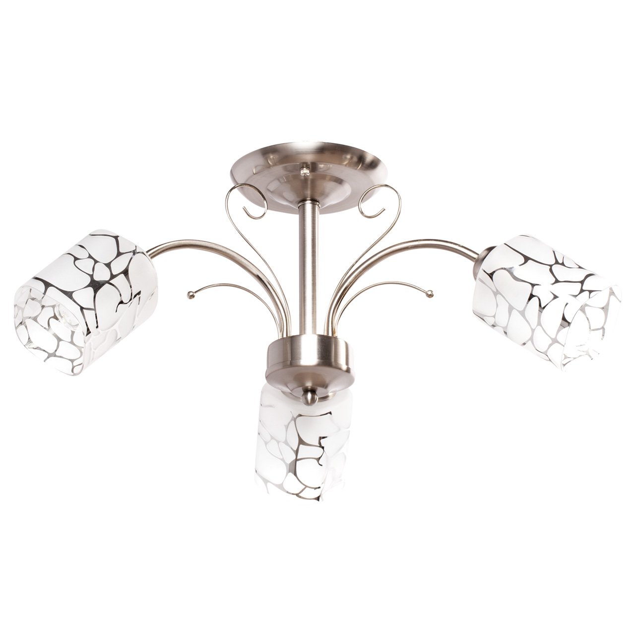 Ceiling Light Metal Glass In Modern Style For Kitchen Or Dining