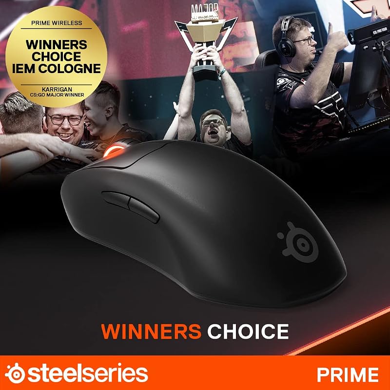 Prime Mini - Rato USB de Performance de Esports - Interruptores Ópticos Magnéticos - Mini Design