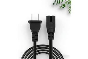 10 ft Sewing Machine Power Cord Replacement for Brother, Singer, Baby-Lock, Pfaff, Viking - AC Cable Accessories