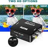 AXFEE RCA to HDMI Converter 1080P 720P USB Power PAL NTSC AV to HDMI view 6