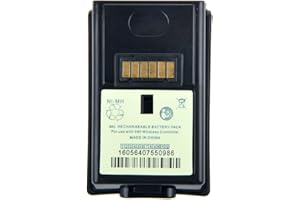 SLLEA Wireless 4800 mAh Rechargeable Remote Controller Battery Pack for Xbox 360 Black