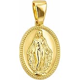 GLD Gold-Plated Religious Pendants for Men & Women, Faith-Inspired Charms