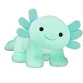 CNAANA Axolotl Plush, Soft Cute Axolotl Stuffed Animal Plushies, Kawaii Plushies Dolls for Kids, Gift for Girls Boys (Green)