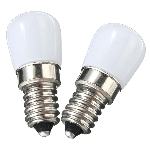 NewCY Pack de 2 E14 Bombilla LED 1.5W nevera Bombillas LED ...