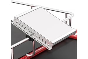 SOZATO Starlink Mini Mount with Aluminum Frame, Multiple Installation Options for Aluminum Profile, Roof, Vehicle,Tube, Ladder, Starlink Mini Accessories for Car Roof Rack, RV, Boat, Yachts, Trucks