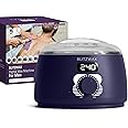 BLITZWAX Brazilian and Bikini Waxing Pot for Men, Hard Wax Warmer for Face, Legs, and Body, At Home Hair Removal Kit, Beginner Friendly, Quick Heating, Precise Temperature Control