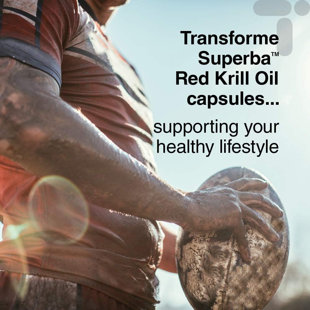 Antarctic Red Krill Oil Capsules High Strength 1000mg, 2 Capsule Serving, 180 500mg Superba Krill Oil Capsules - Image 5