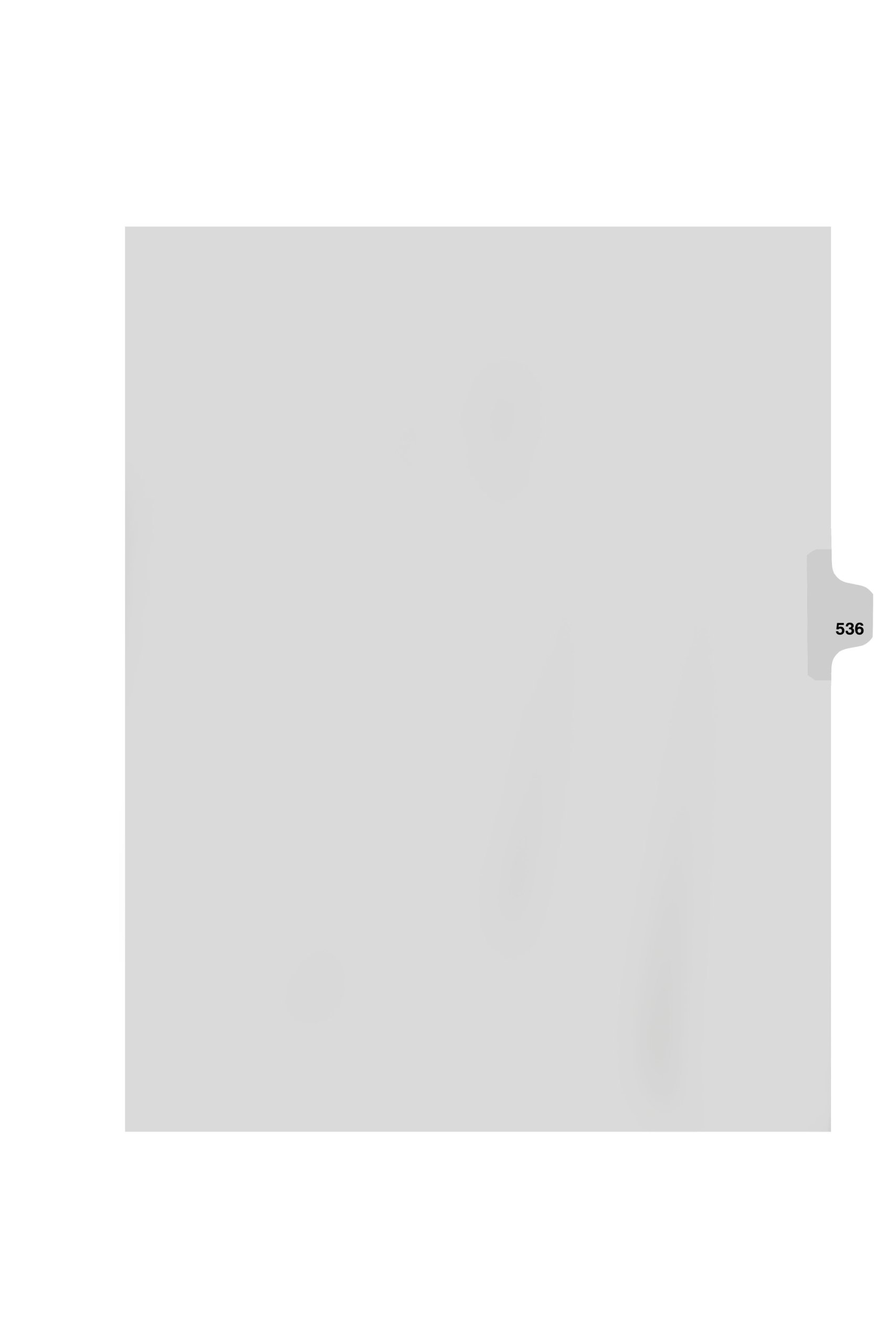 Kleer-Fax Letter Size 1/25th Cut Side Tab Individually Numbered Index Dividers, Pack of 25, White (89536)