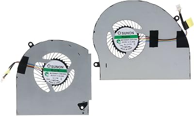 segoo CPU GPU Cooling Fan for Dell Alienware 17 R4 R5 P31E MG75090V1-C060-S9A