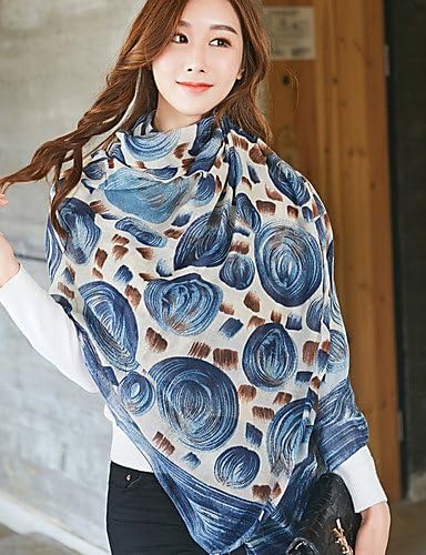 AMEA Rose Flower Korea Cotton and Linen Retro Scarf Shawl Thin Long Rectangle Women's Beach UV Sunscreen Bohemia Retro Print Scarves , one-size