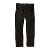 Volcom Men's Frickin Modern Fit Stretch Chino Pant, Black 1, 36W x 32L