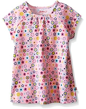 Toddler Girls’ Short Sleeve Flora Top
