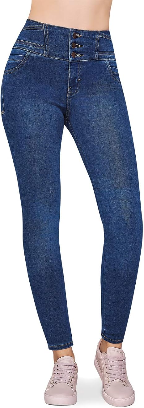 Jeans Dama Tiro Alto Clearance Sale, UP TO 53% OFF | www.apmusicales.com