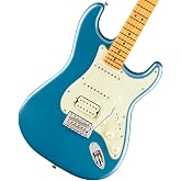 Fender American Professional Classic Stratocaster HSS Electric Guitar - Faded Lake Placid Blue