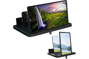 Screen Magnifier Version, 2026 Upgraded 3D HD Mobile Phone Magnifier Projector Screen for Movies,Videos, Gaming, Screen Magni