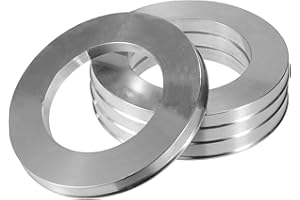 X AUTOHAUX 4pcs OD 108mm to ID 67.1mm Aluminum Alloy Car Hub Centric Rings Wheel Bore Center Spacer