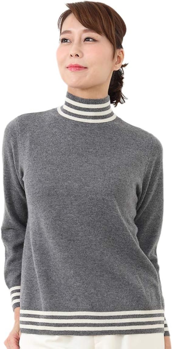 Amazon Gobi ゴビ カシミヤ１００ セーター ハイネックセーター ニット カシミヤセーター セーター 通販