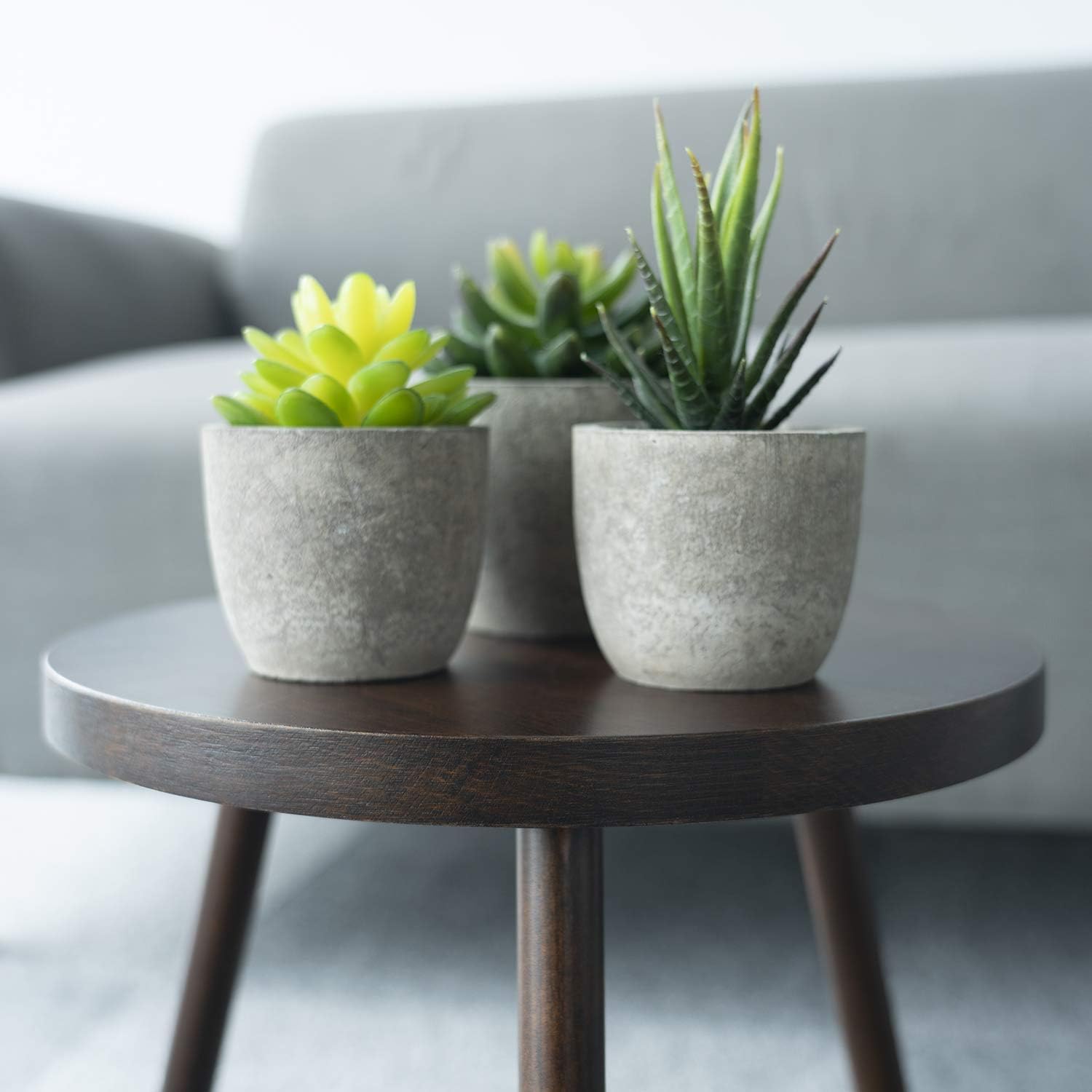 TIMEYARD Mid Century Plant Stand, Indoor Tall Plant Stand Wood Planter Holder for Flower Pots, Small Round Side Table, Modern Home Decor (Planter Not Included) : Garden & Outdoor