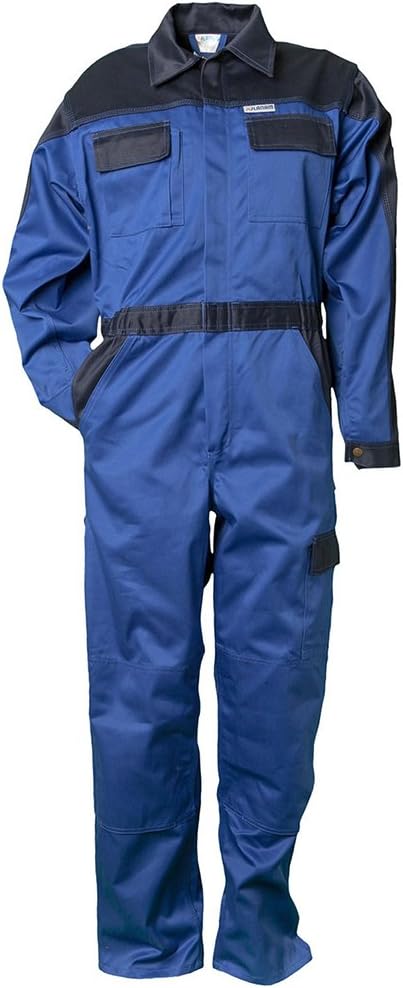 Planam 1231098 Size 98"Tristep" Overall - Royal Blue/Navy