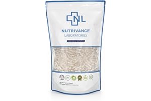 Size 0 Nutrivance Laboratories Empty Vegetarian Capsules – Clear Vegan HPMC Plant-Based Capsules for DIY Supplements & Powder