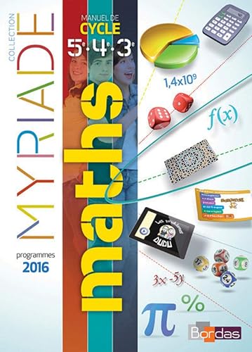 Download Myriade Cycle 4 - Livre d'exercices de l'élève - Nouveau programme 2016 PDF