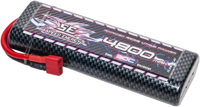 Speed Energy 7.4V/4800mAh Li-Po Battery with 30C/2S/Stick Pack/T-Plug