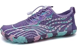 WATELVES Water Shoes for Men Barefoot Quick-Dry Aqua Sock Outdoor Athletic Sport Shoes for Kayaking, Boating, Hiking, Surfing, Walking