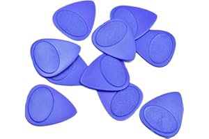 Anti Slip Guitar Pick Guitar Standard Plectrum Reusable Plastic Bass Pick Guitar Accessories Purple 10 Pieces Attractive Proc