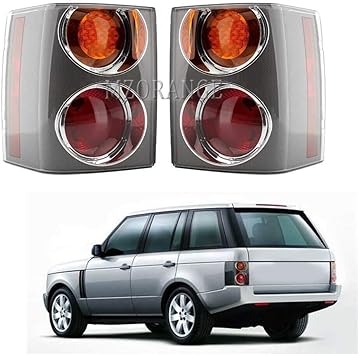 Amazon Com Mzorange Tail Light Lamp For Land Rover Range Rover Hse L322 2002 2003 2004 2005 2006 2007 2008 2009 Stop Brake Indicator Warning Light Red And Orange With Bulb Automotive