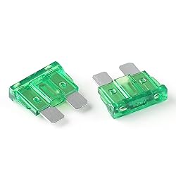 (25Pcs) 30 Amp Standard Car Fuses, 30A Automotive