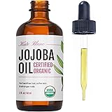 Kate Blanc Cosmetics Jojoba Oil for Hair Growth, Skin, & Face (2oz) Jojoba Oil Organic Facial Oil for Gua Sha Massage. 100% P