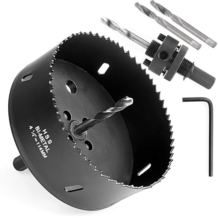 Arbor,HSS Bi-Metal Holesaw Drill Bits 