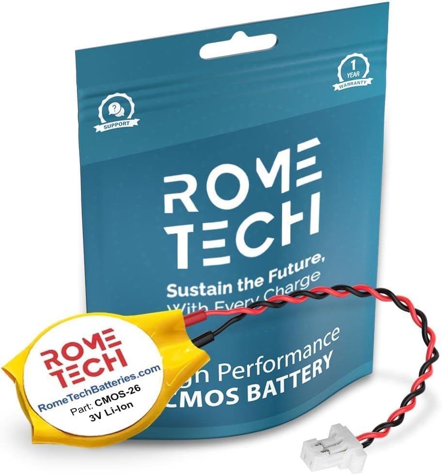 Rome Tech CR2016 CMOS Battery for Lenovo ThinkPad