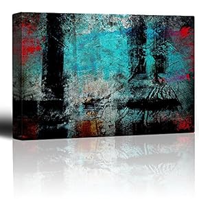Abstract Watercolor Background Rustic Wall Decor