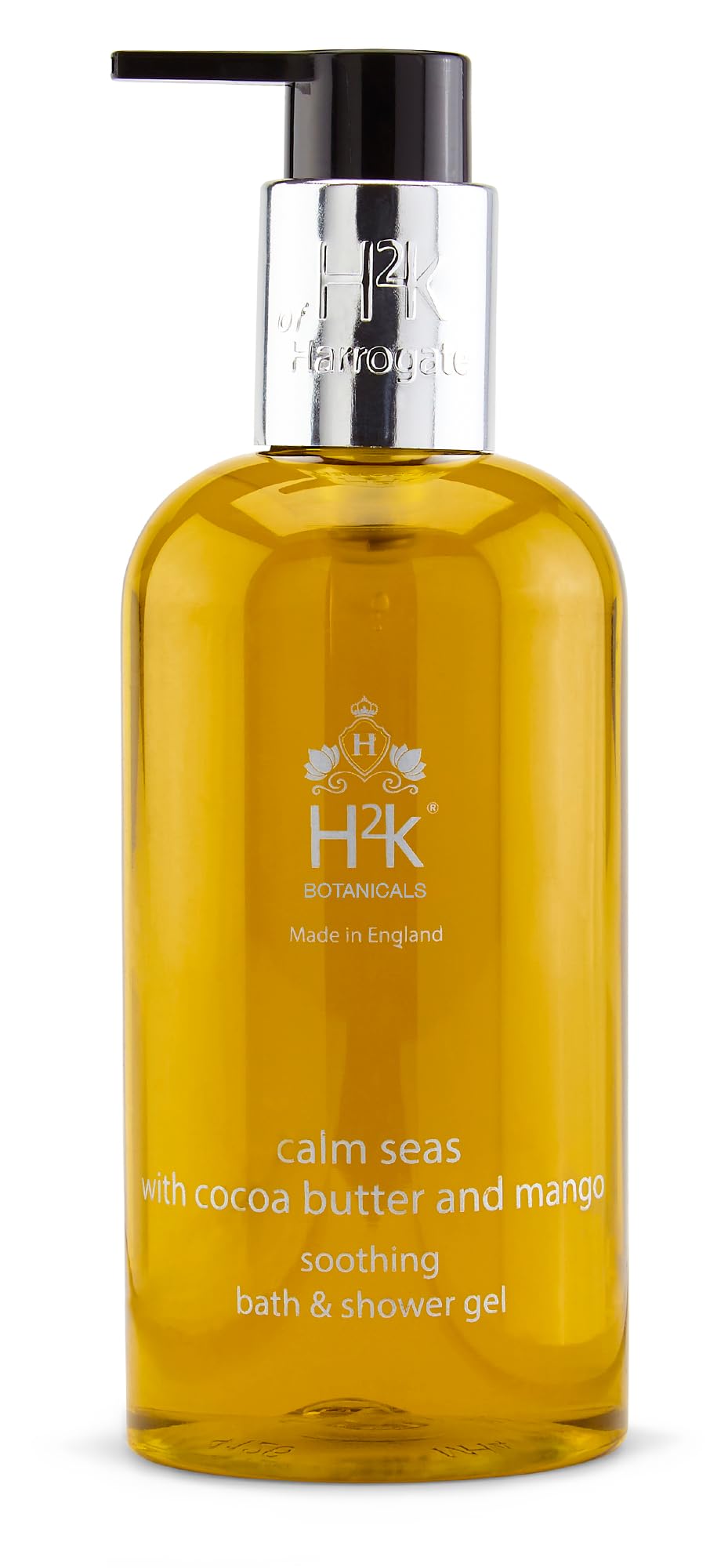 H2K Botanicals Soothing Cocoa Butter & Mango Body Wash (250ml) for Sensitive Skin