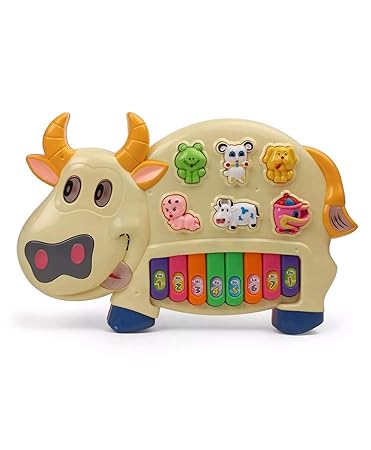 cow piano toy