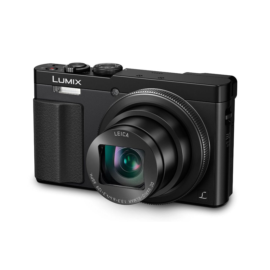 LUMIX DMC-TZ70EB-K 30x70 Super Zoom Camera – Black