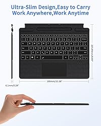 Surface Pro Keyboard, Ultra-Slim Portable Bluetooth
