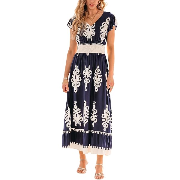 Jessica London Women's Plus Size Georgette Flyaway Maxi Dress