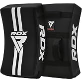 RDX Kick Shield Muay Thai Kickboxing, 60CM Large Heavy Curved Kicking Striking Body Pad, Punching Foot Target MMA Boxing Training, 3 Padded Handles, Martial Arts Karate TKD Taekwondo (ONE PAD ONLY)