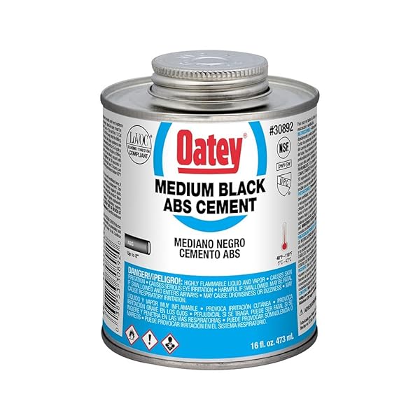 OATEY 30892 MEDIUM BODIED SOLVENT CEMENT, 16 OZ,...