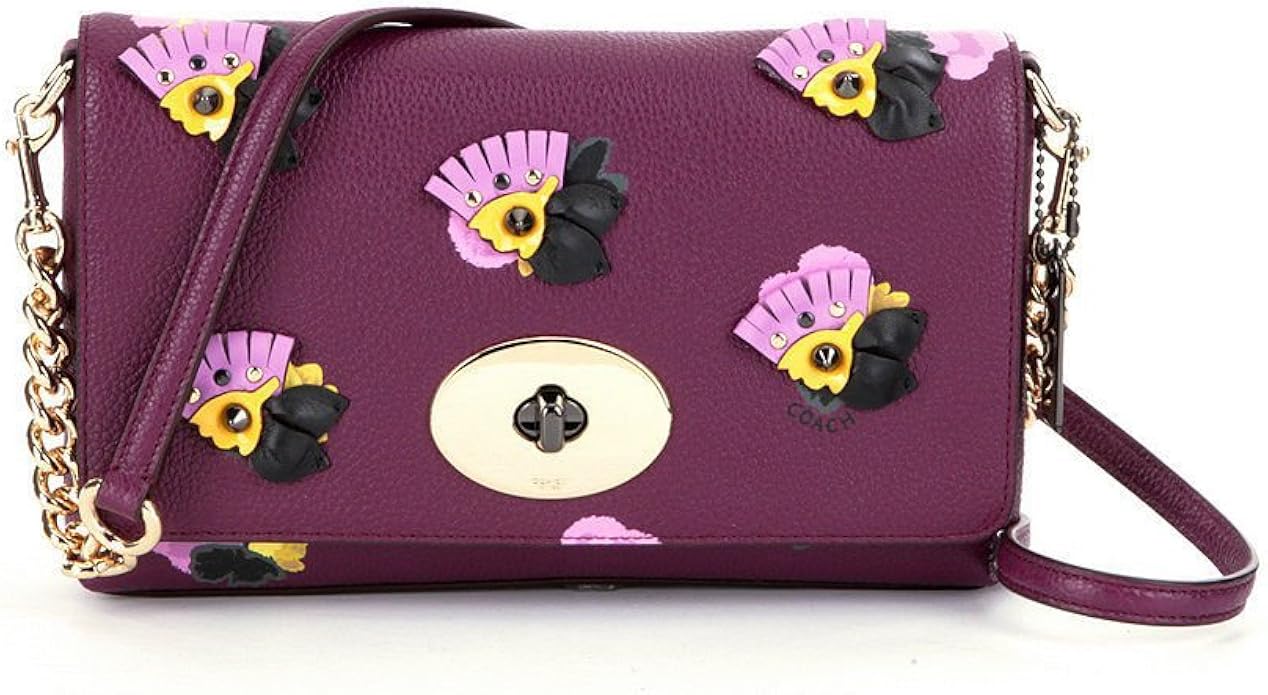 coach plum crossbody