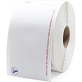 LabelValue Veterinary Prescription Labels 1-15/16 x 3-1/2 in Direct Thermal - for Veterinary Use Only - 400 Labels/Roll - Compatible with Zebra and Dymo 450 Label Printers