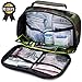 Dragon Ninja Best First Aid Kit 120 Pieces Waterproof FDA Approved Outdoors Camping Hunting Hiking Survival Gear and Emergency at Home Trauma Workplace Travel and Car Includes Free Emergency Blanket
