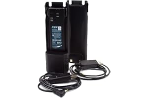 hflexgrad (2-Pack) 7.4V 3600mAh Li-ion Extended Replacement Battery Pack BL-8L for BaoFeng BTECH UV-82 Series UV-82HP GMRS-V1 MURS-V1 UV-82C Two-Way Radios