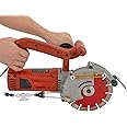 4800W Electric Wall Chaser Concrete Cutter, Single-chip Concrete Cutting Machine Brick Cutter Granite Notcher Molding Slotting Machine Concrete Groove Cutting Machine for Brick Granite Marble Concrete