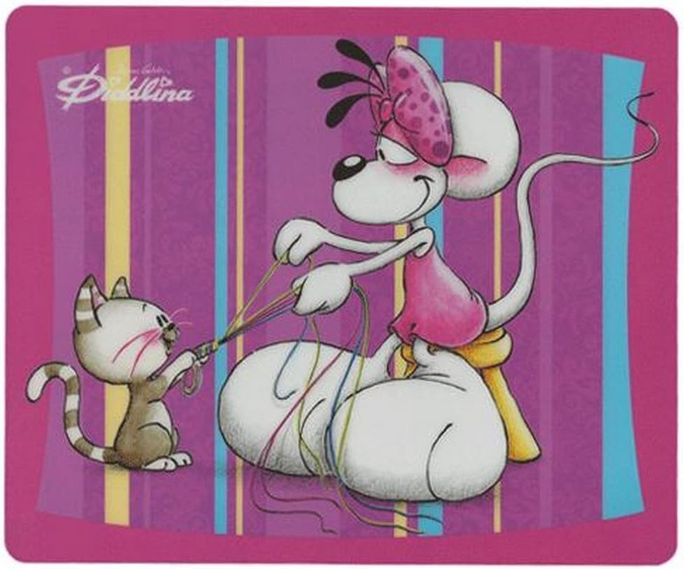 Diddlina and millimits mouse pad