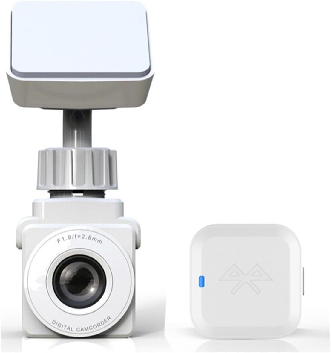 Autoform Xplore C1 Mini 2.0MP 1080P HD Tachograph 2.7"Car DVR Wireless Bluetooth G-Sensors GPS Data Driving Recording Camera(White)