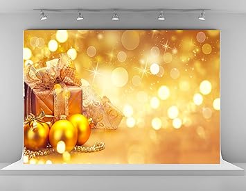 Amazon Com Kate 7x5ft Christmas Photography Backdrops Golden Gift Box Background Winter Holiday Celebration Party Backdrop For Photoshoot Microfiber Photo Studio Props Camera Photo